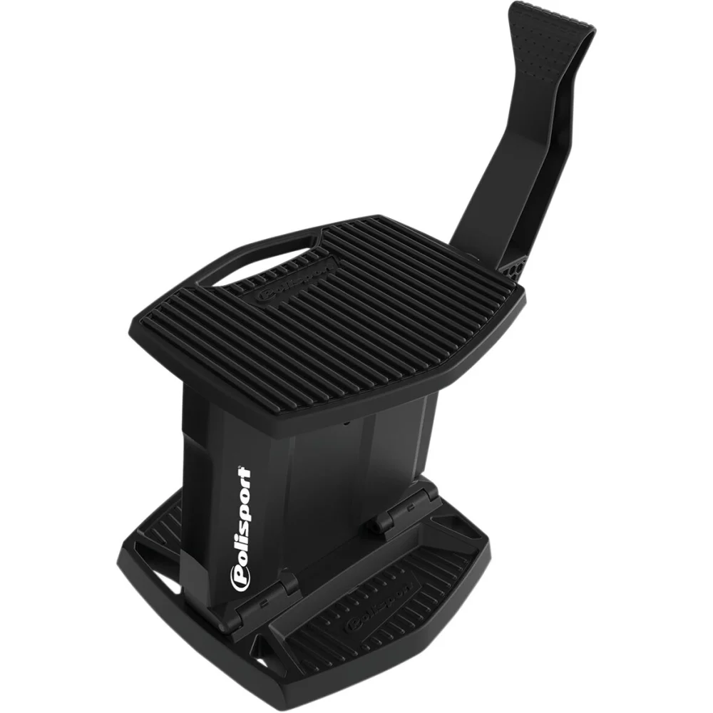 Cavalletto Sollevatore Pieghevole Black Polisport