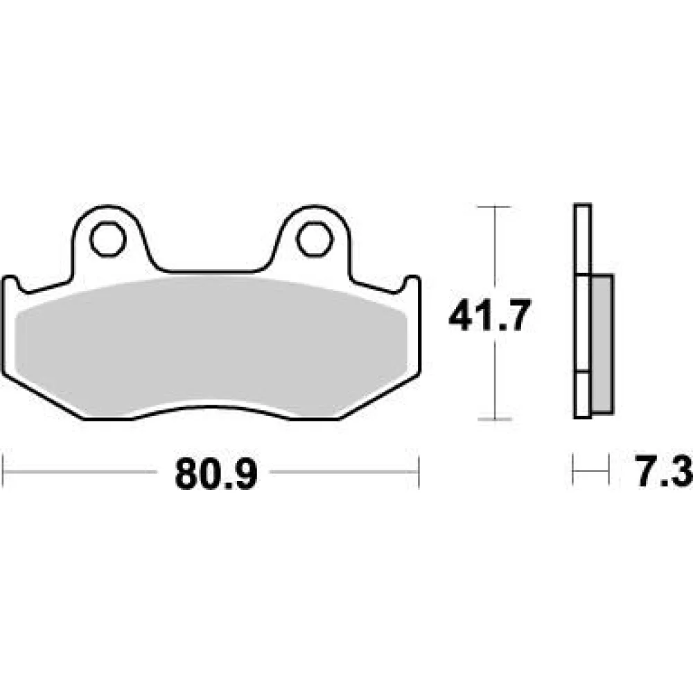 Pastiglie Freno Nitro Anteriore Sintered Metal Moto Master
