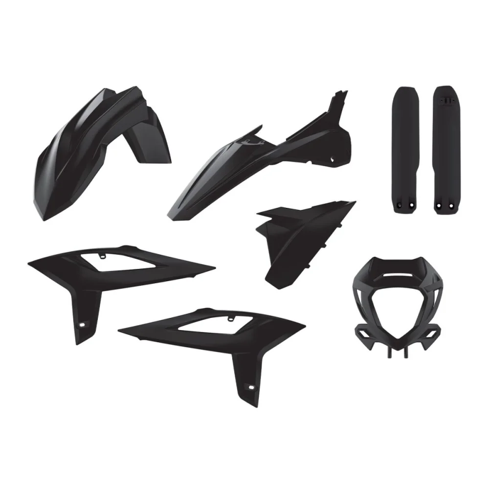 Ricambio Kit Carrozzeria Completo Black Polisport