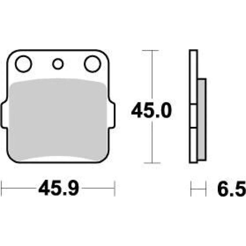Pastiglie Freno Nitro Anteriore Sintered Metal Moto Master