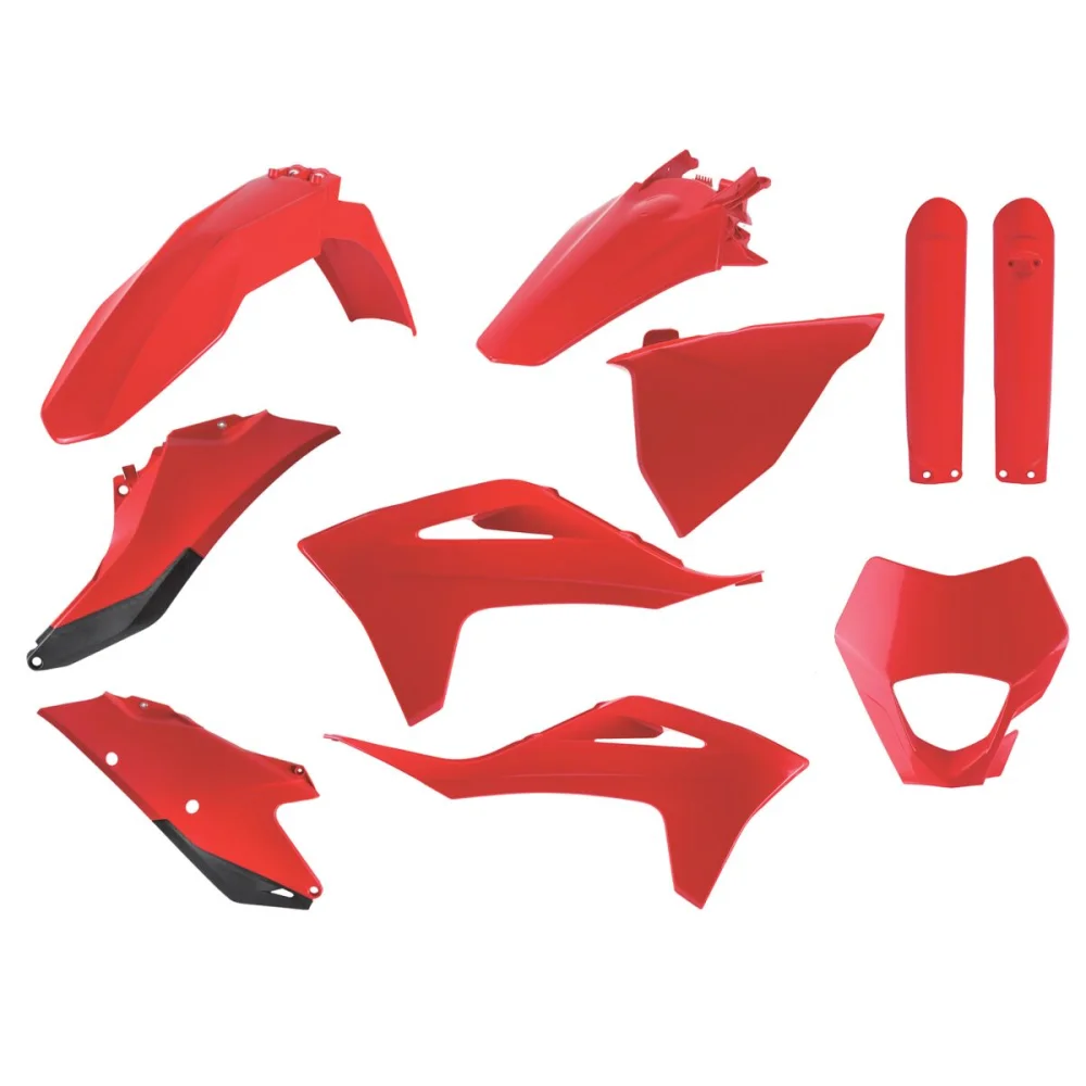 Kit Carrozzeria Completo Di Ricambio Red Polisport