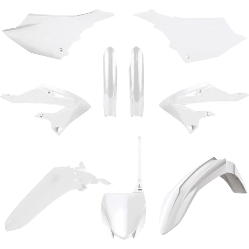 Kit Carrozzeria Per Yamaha White Polisport