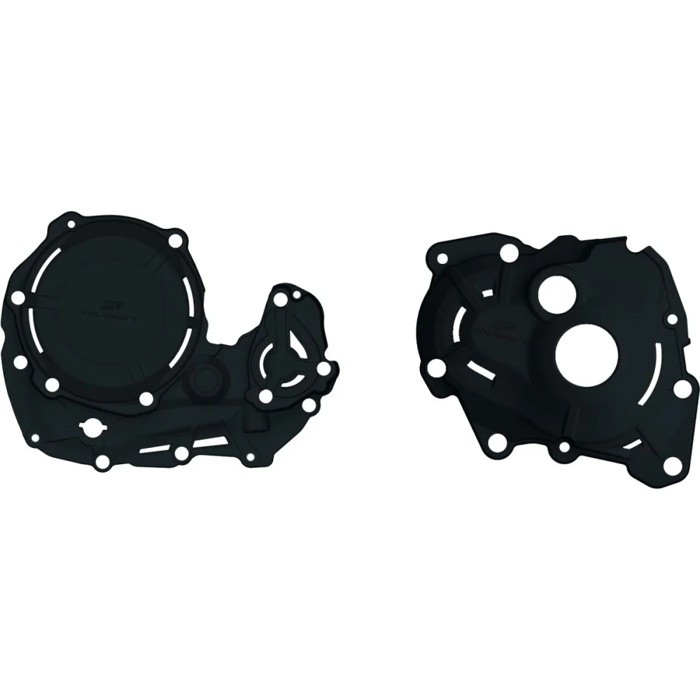 Protezione Coperchio Frizione Plastic Black Polisport - 1