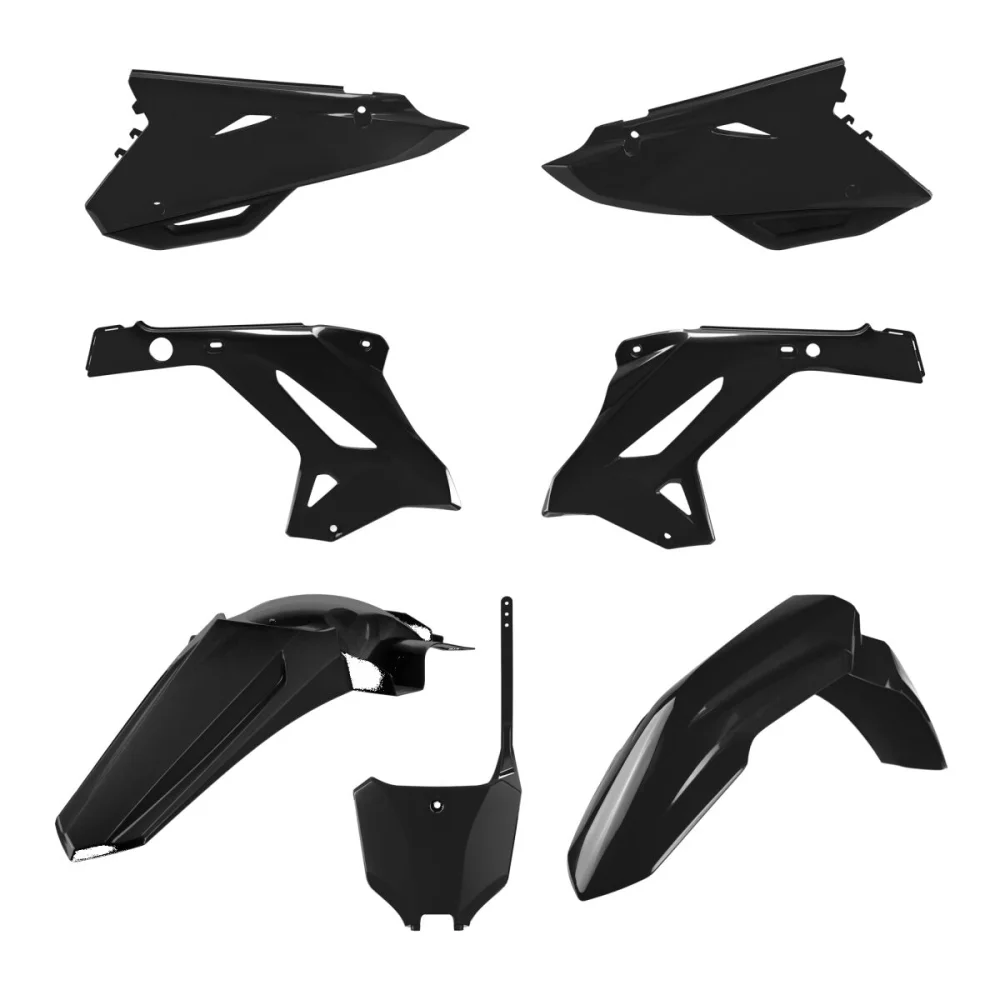 Kit Carrozzeria Restyling Abs Plastic Black Polisport