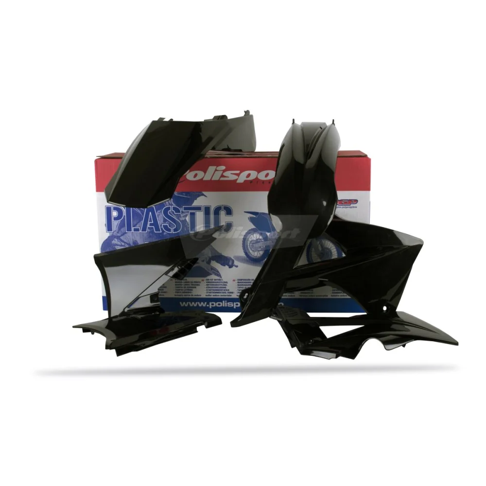 Kit Carrozzeria Completo Polypropylene Black Polisport