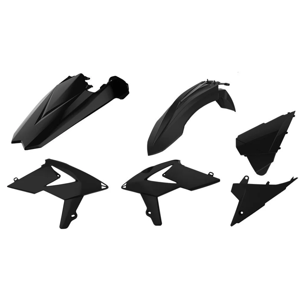 Kit Carrozzeria Polypropylene Black Polisport