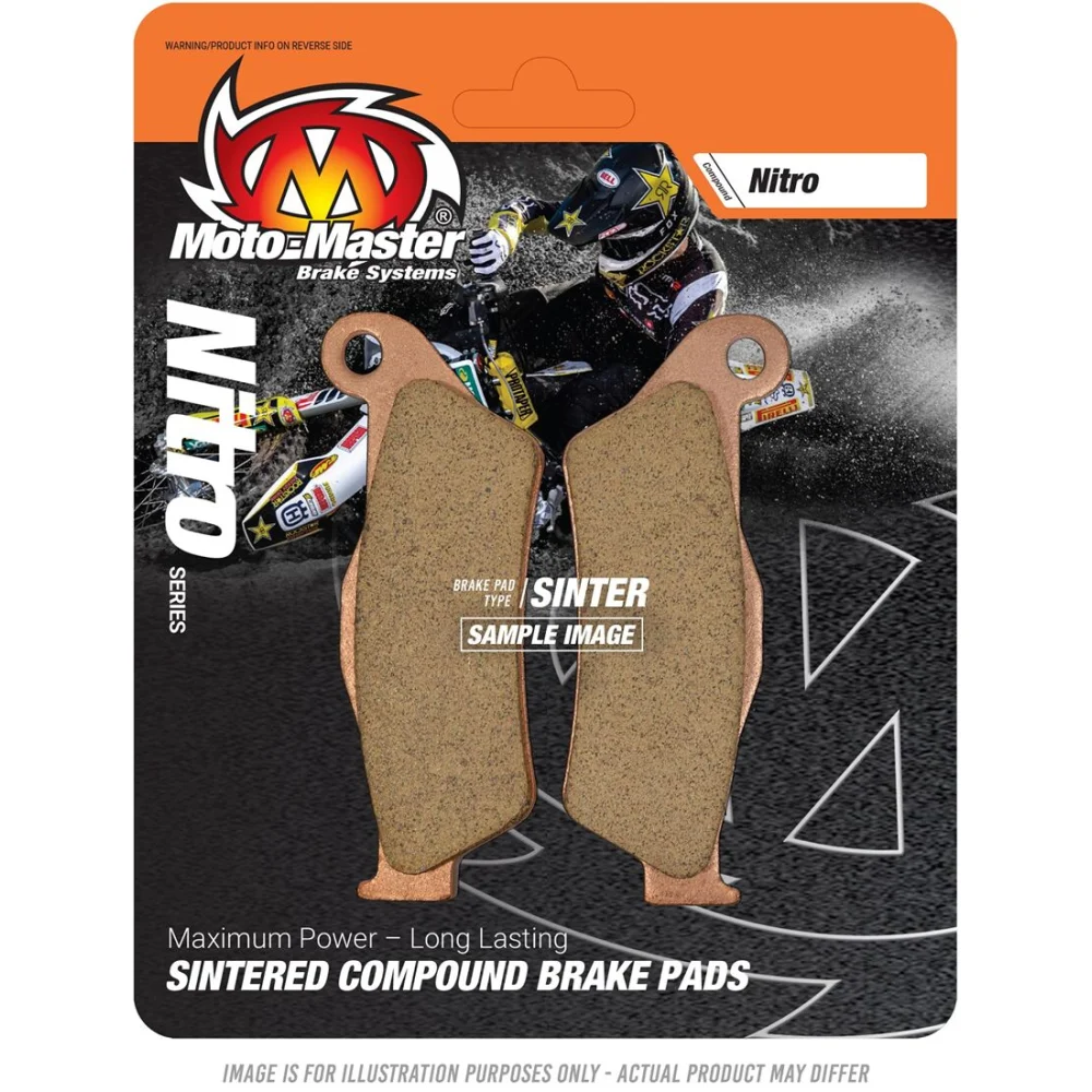 Pastiglie Freno Nitro Anteriore Sintered Metal Moto Master - 1