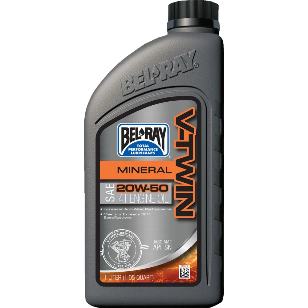 Olio Motore Minerale 4 Tempi V Twin Bel Ray