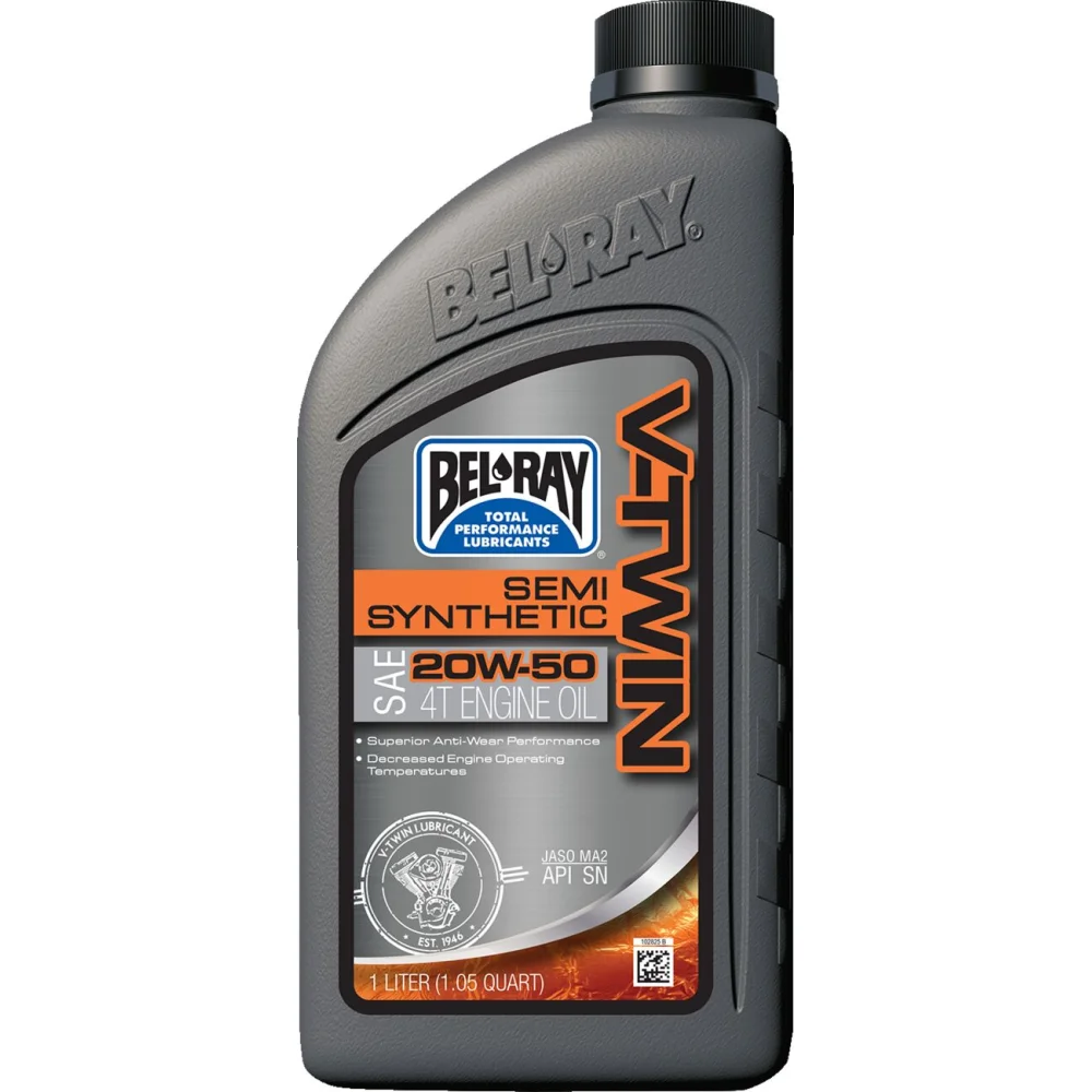 Olio Motore 4 Tempi Semi Sintetico V Twin Bel Ray