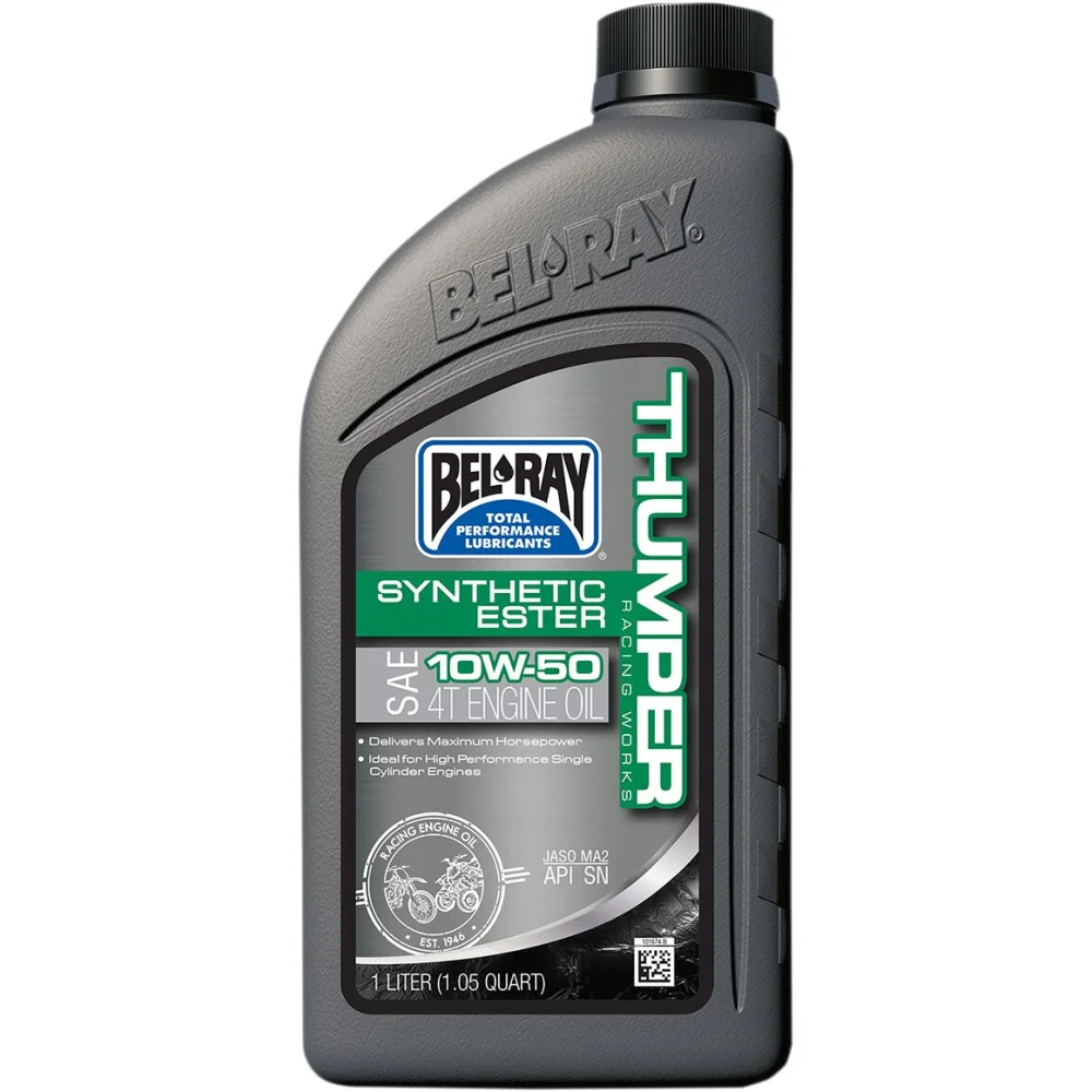 Olio Motore 4T Thumper® Racing Sintetico Estere Bel Ray