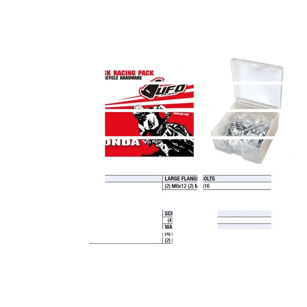Set Bulloneria Track Racing Pack Steel Ufo