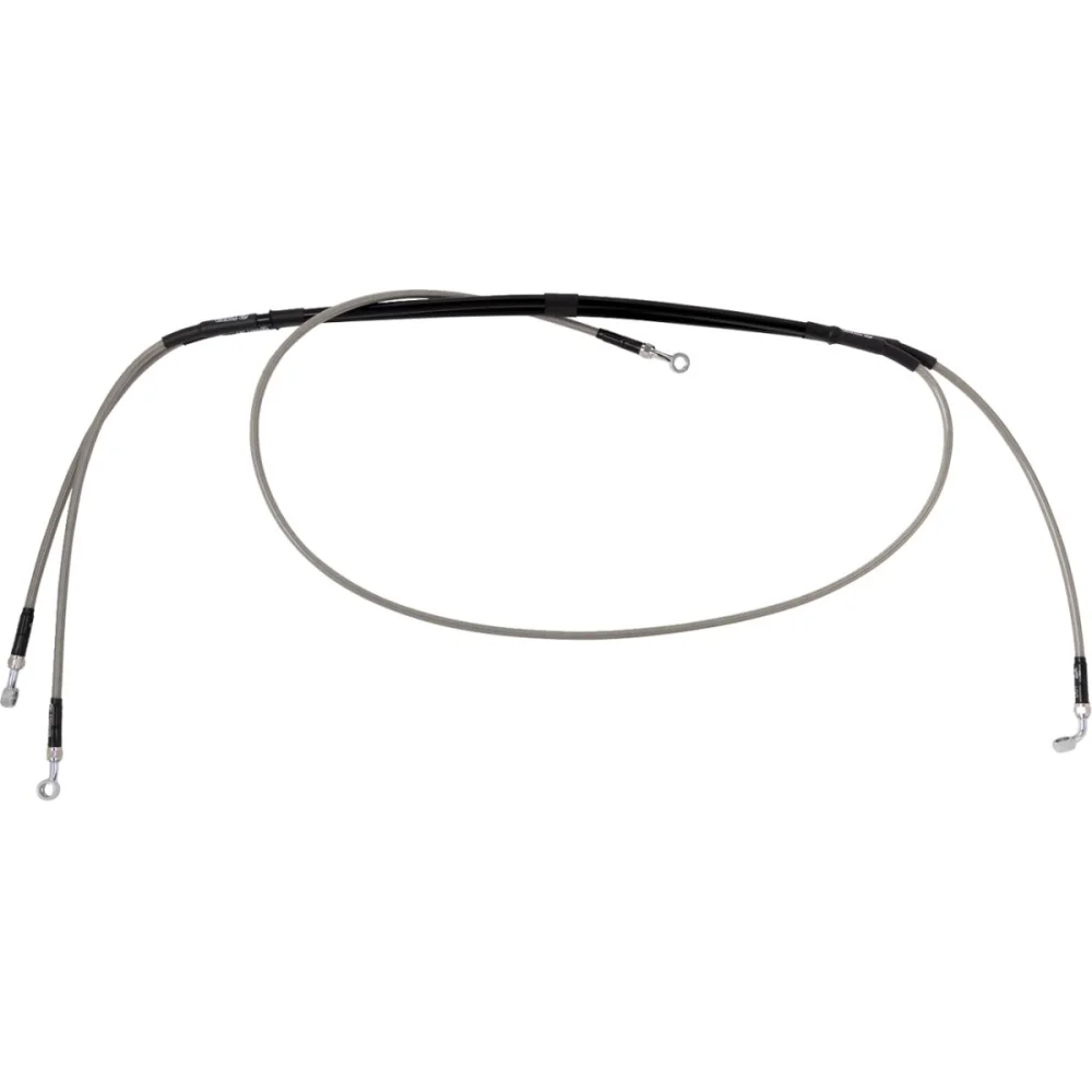 Tubo Freno Trecciato In Acciaio Inox Anteriore Moose Offroad Hard Parts