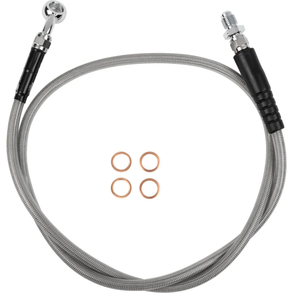 Tubo Frizione Intrecciato In Acciaio Inox Moose Offroad Hard Parts - 2