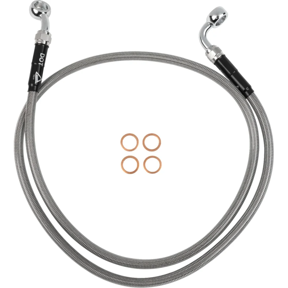 Tubo Frizione Intrecciato In Acciaio Inox Moose Offroad Hard Parts - 2