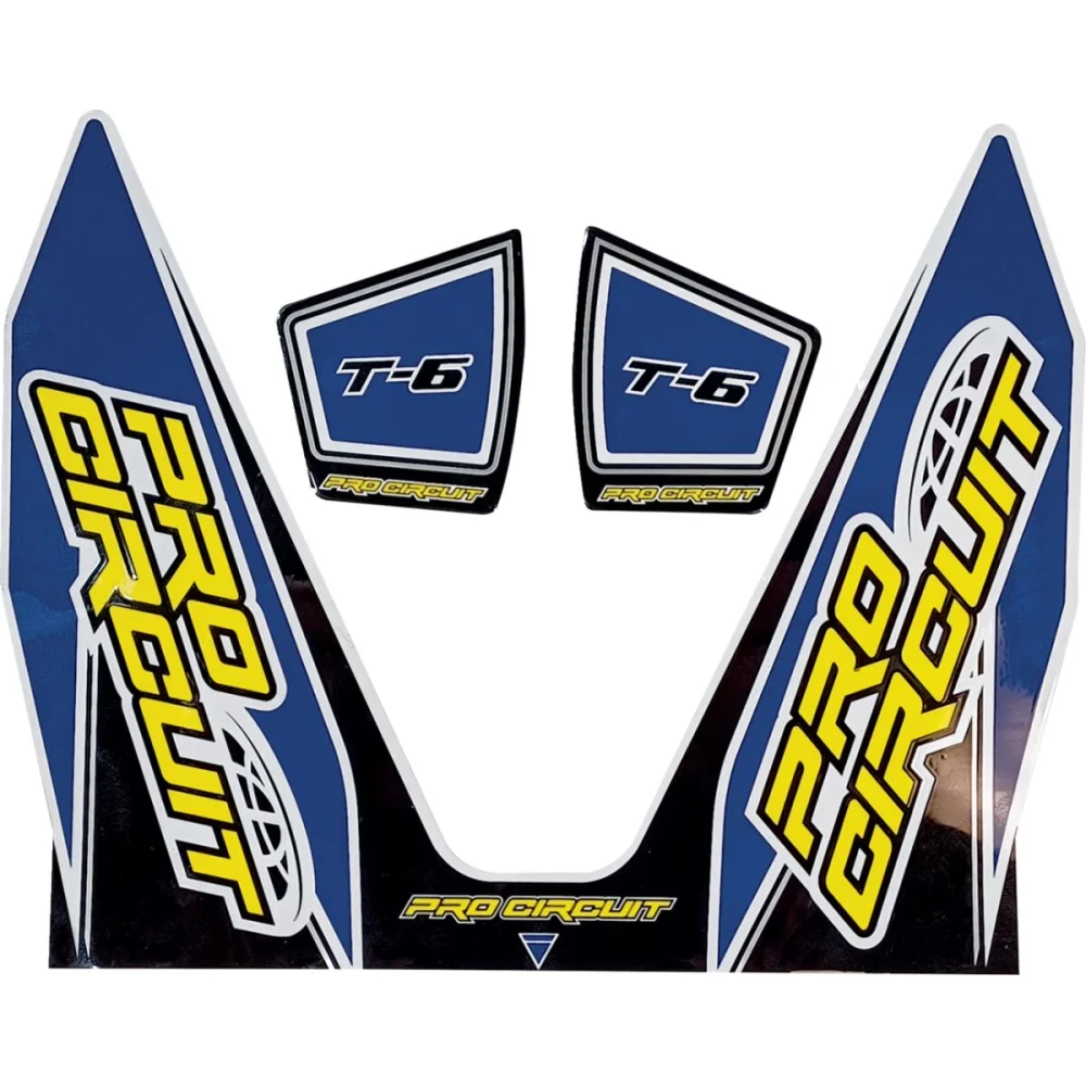 Adesivi Scarico T 6 Pro Circuit