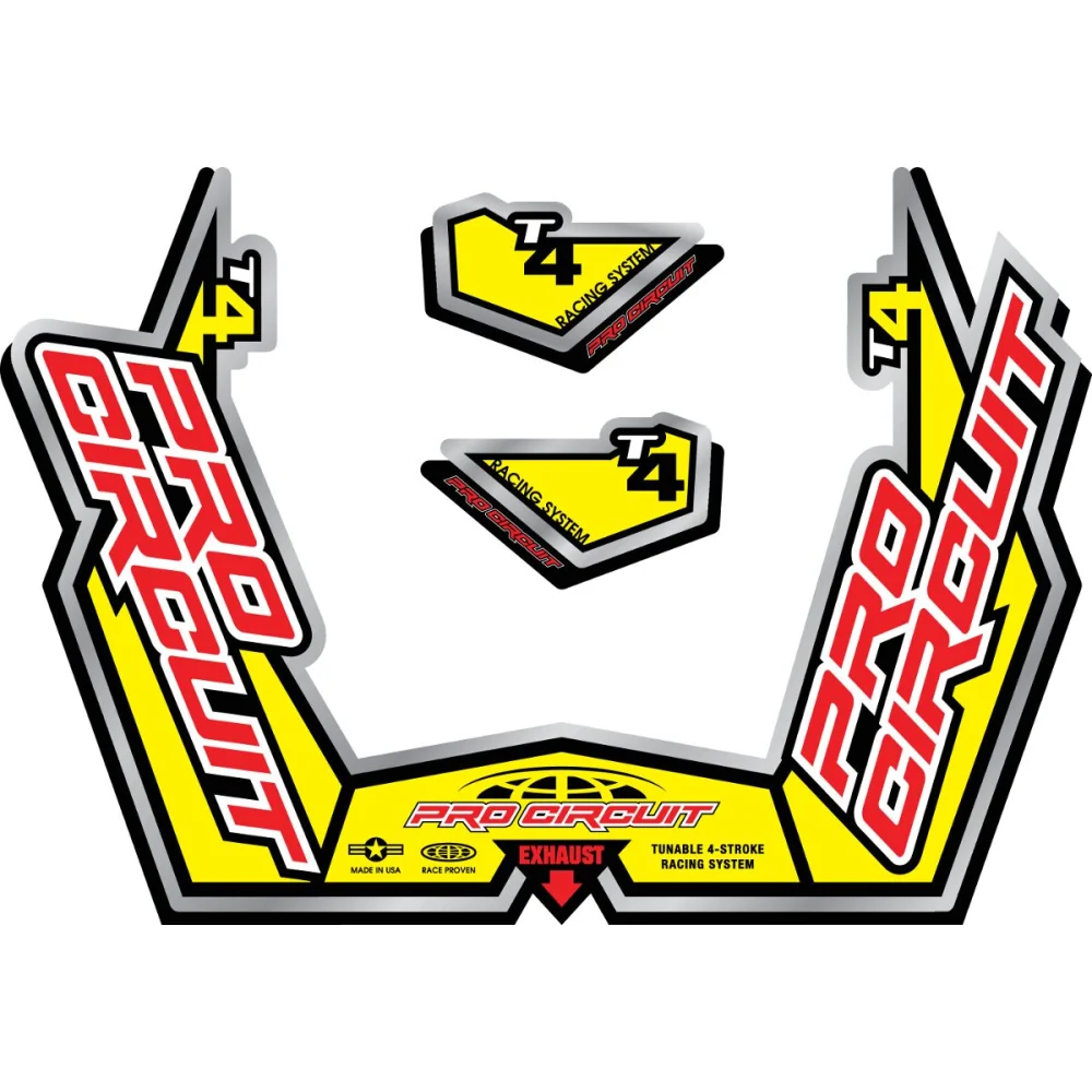 Adesivi Scarico Pro Circuit - 1