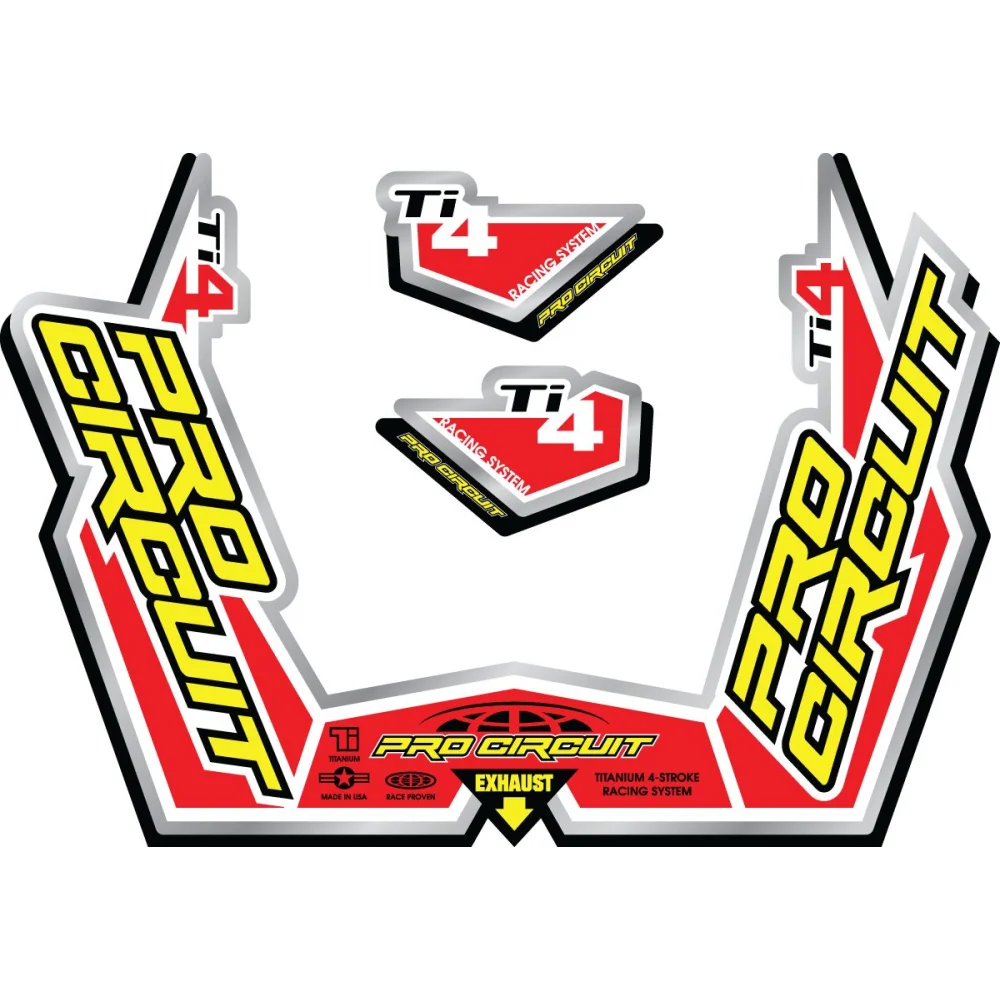 Adesivi Scarico Pro Circuit - 3