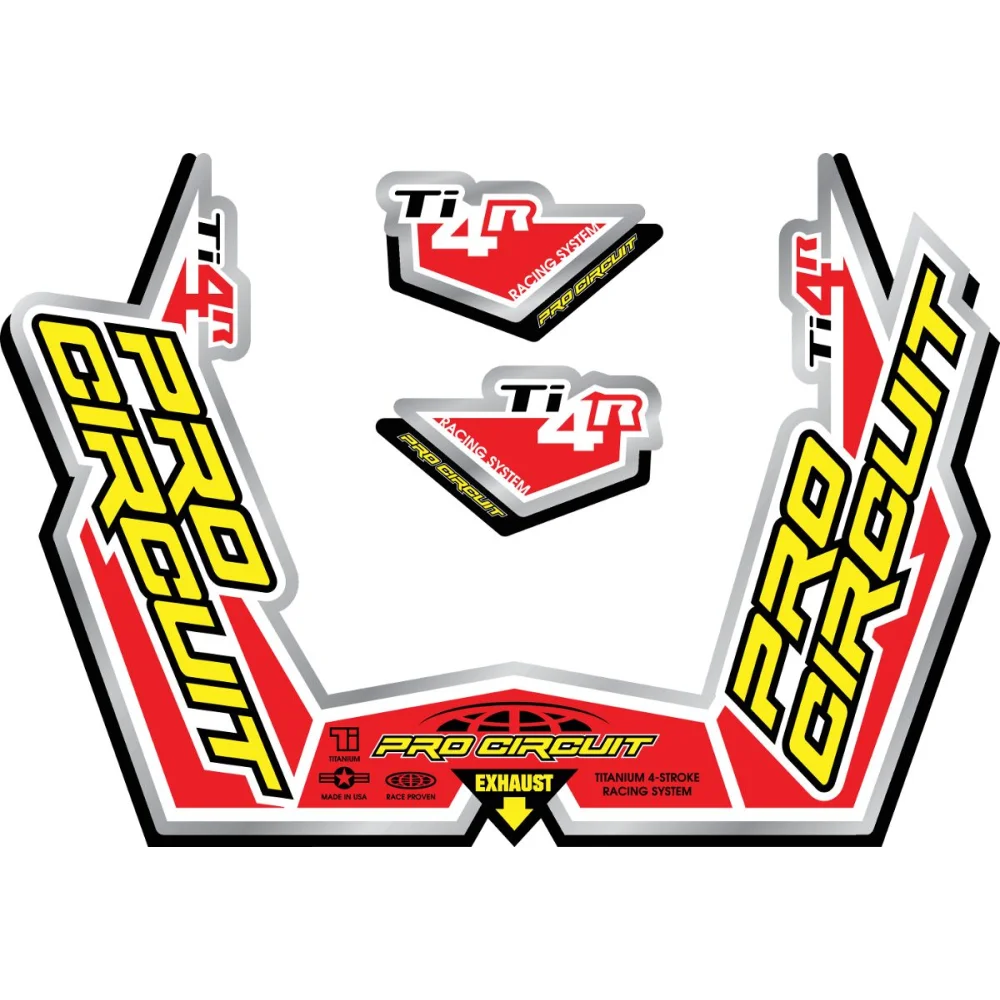 Adesivi Scarico Pro Circuit - 1