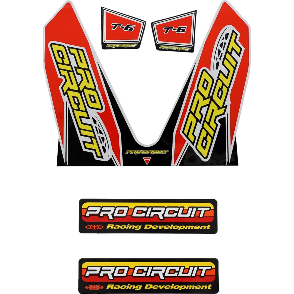 Adesivi Scarico T 6 Pro Circuit