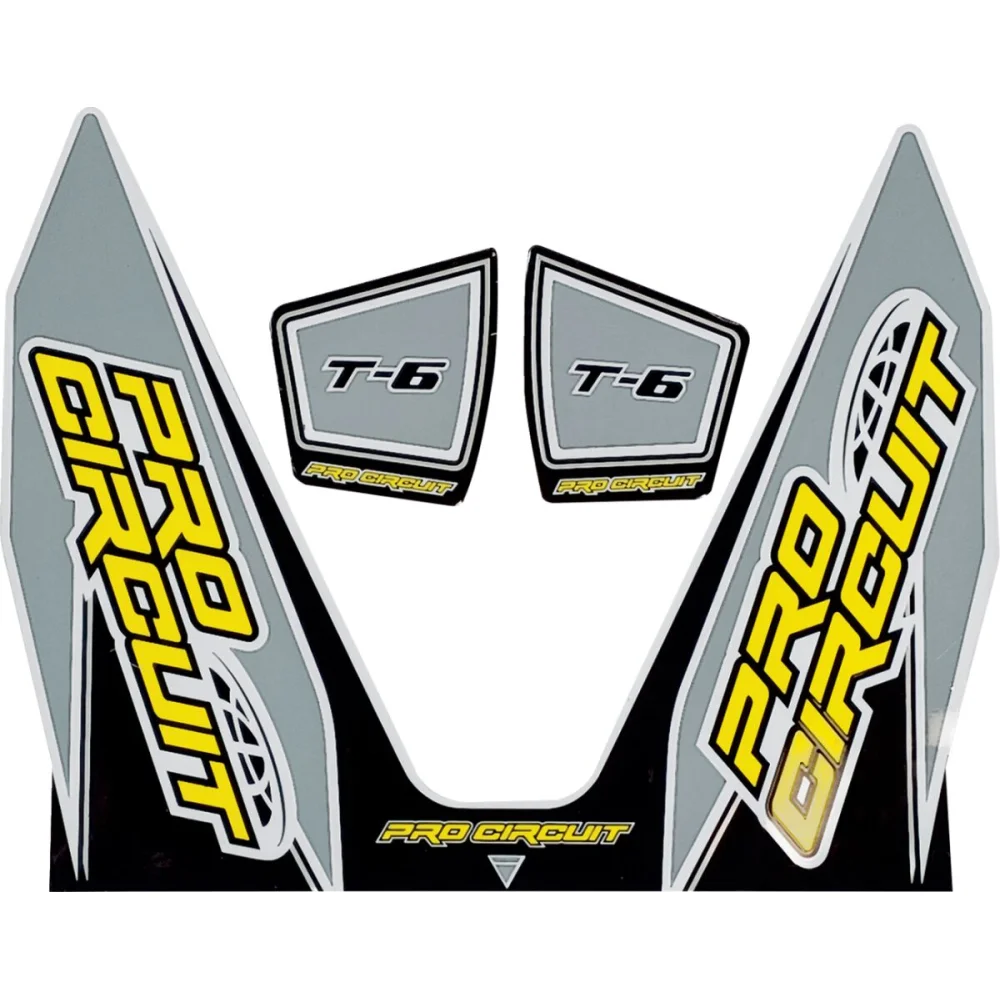 Adesivi Scarico T 6 Pro Circuit