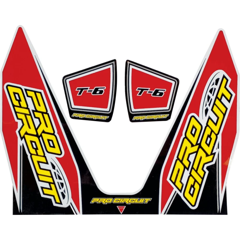 Adesivi Scarico T 6 Pro Circuit