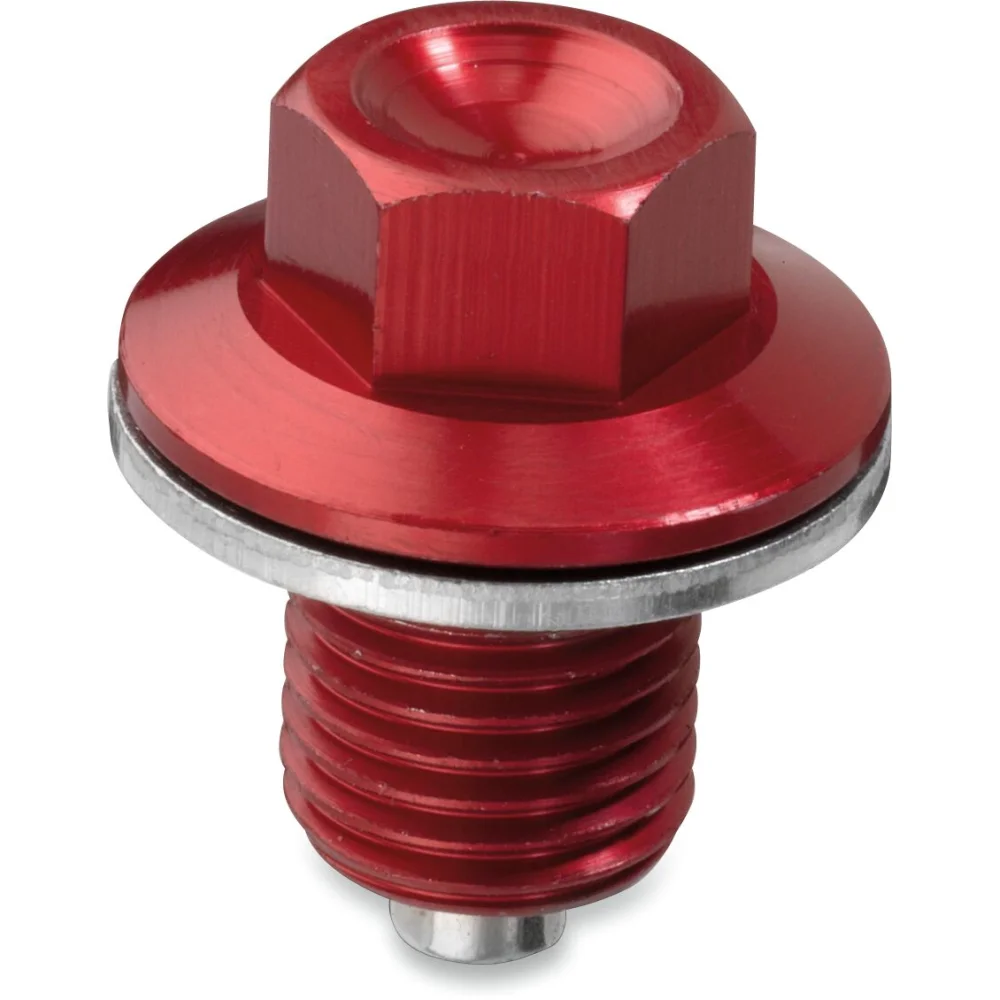Tappo Di Scarico Magnetico 7075 Aluminum Red Moose Offroad Hard Parts
