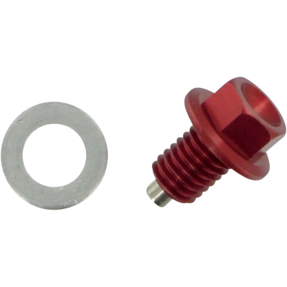 Tappo Di Scarico Magnetico 7075 Aluminum Red Moose Offroad Hard Parts