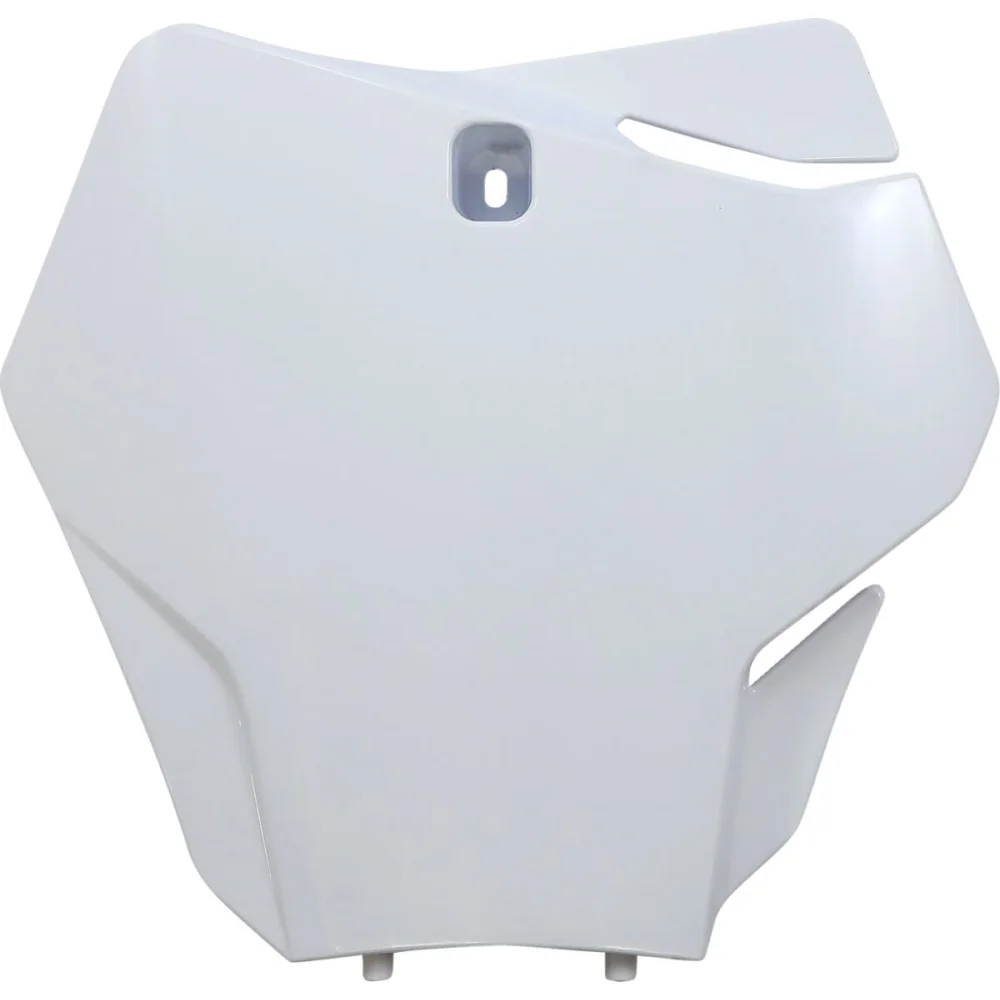 Tabella Portanumero Anteriore Di Ricambio Plastic White Ufo