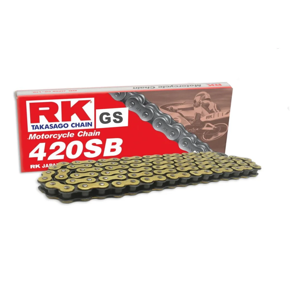 Catene Rk Catena 420 Carbon Alloy Steel Gold Rk