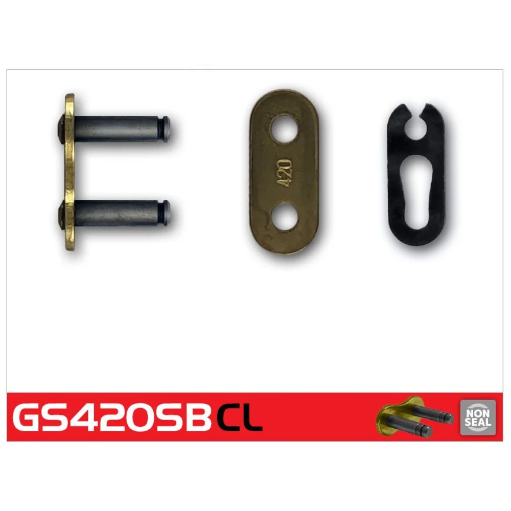 Catene Rk Catena 420 Carbon Alloy Steel Gold Rk