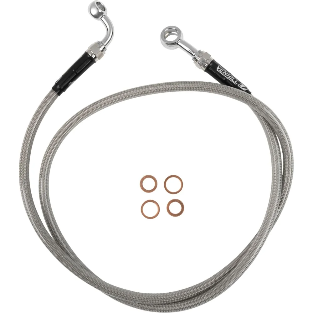 Tubo Frizione Intrecciato In Acciaio Inox Moose Offroad Hard Parts - 2