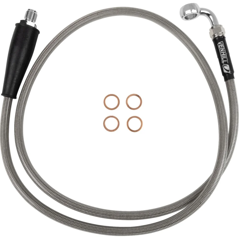 Tubo Frizione Intrecciato In Acciaio Inox Moose Offroad Hard Parts - 2