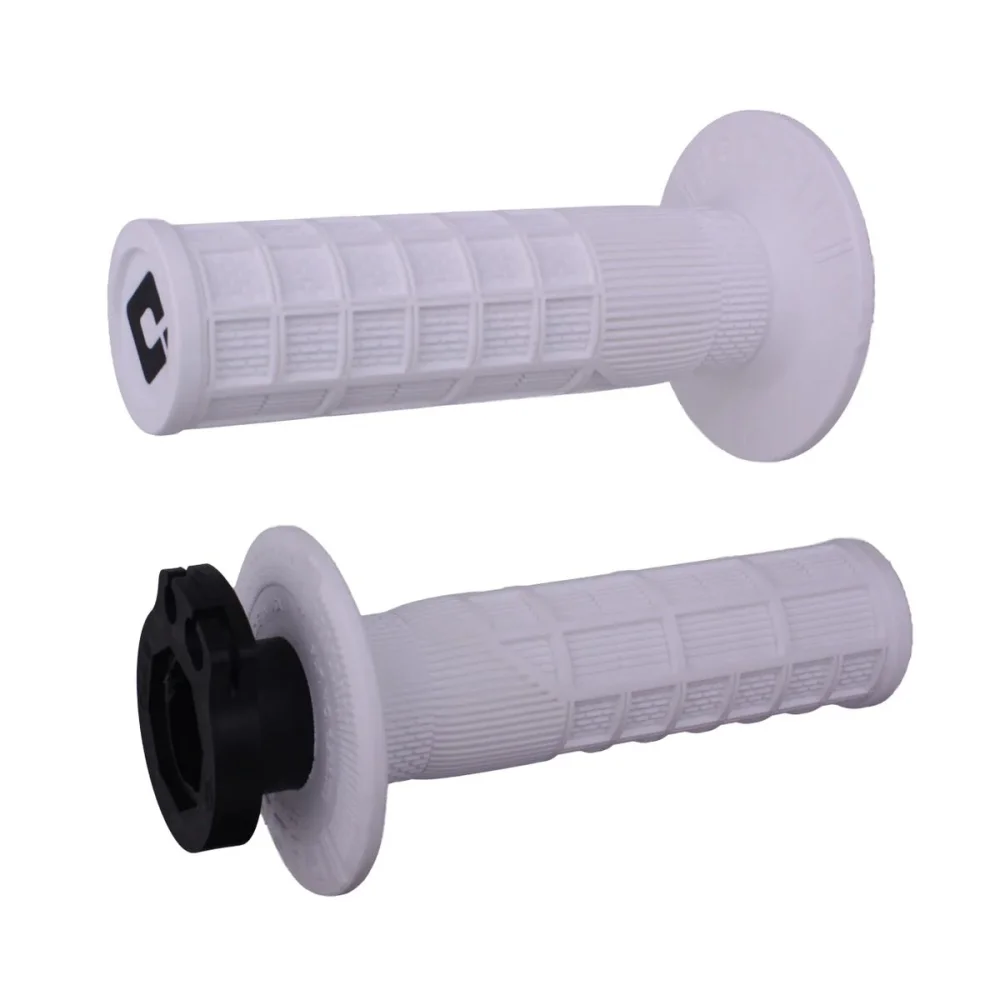 Recoil Grip Sx Mx Lock On White Odi