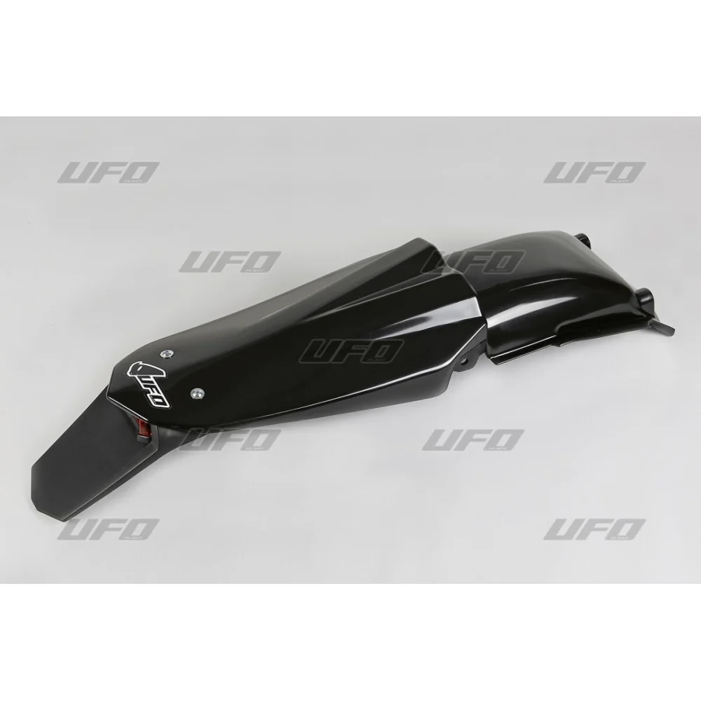 Parafanghi Posteriori Enduro Con Luce Posteriore Black Ufo