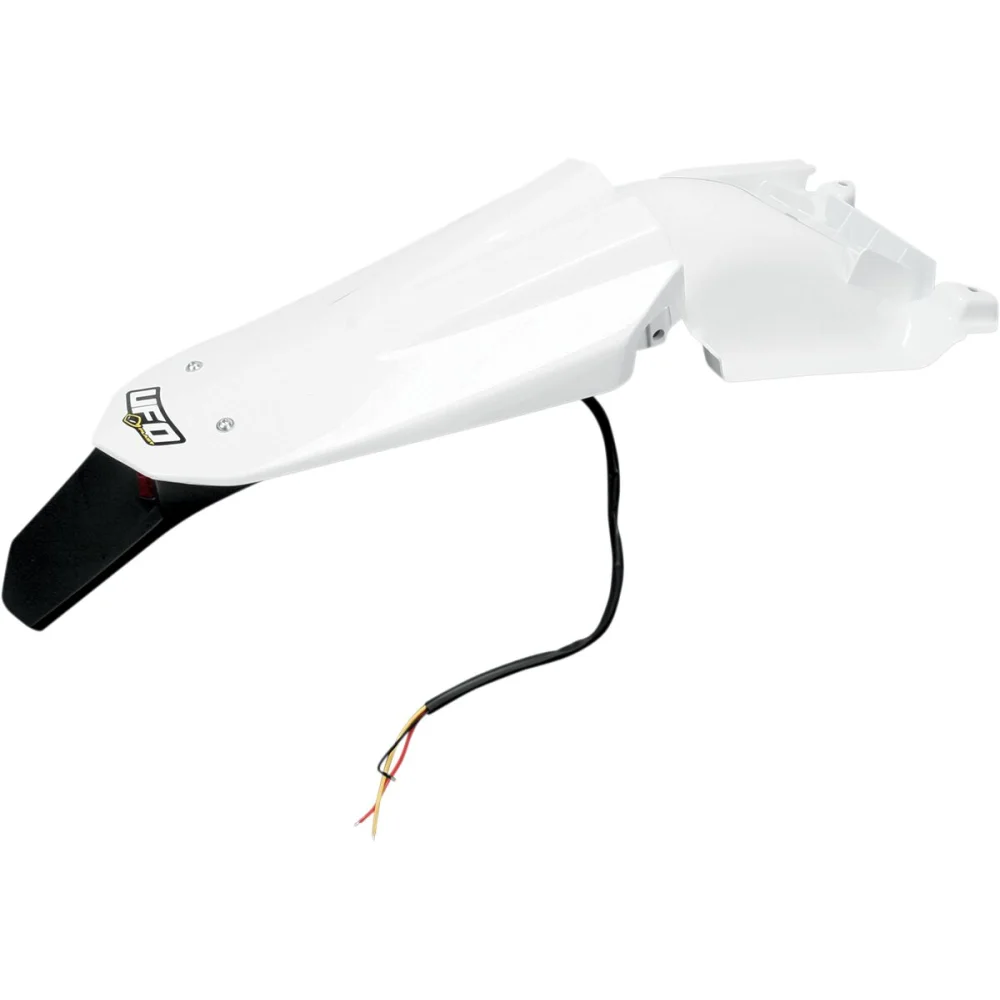 Parafango Posteriore Enduro Plastic White Ufo
