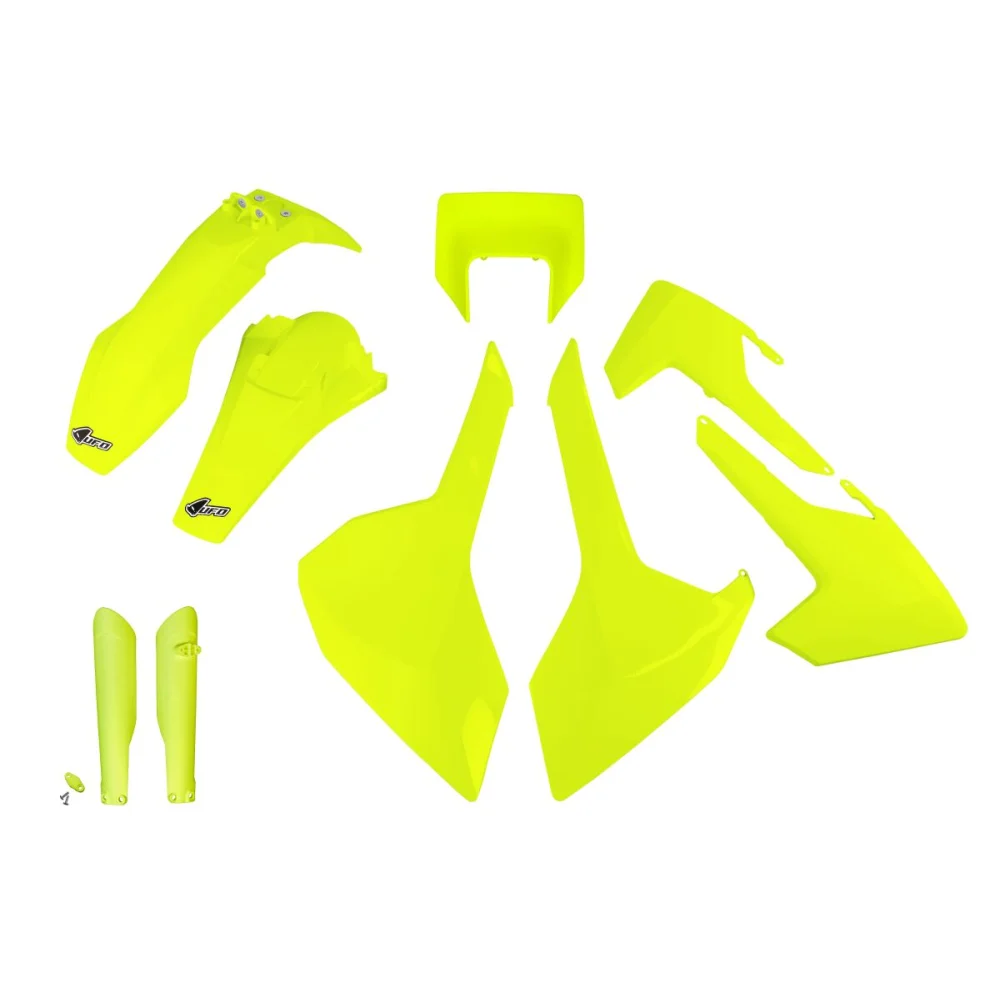 Kit Carrozzeria Completa Di Ricambio Abs Plastic Fluorescent Yellow Ufo