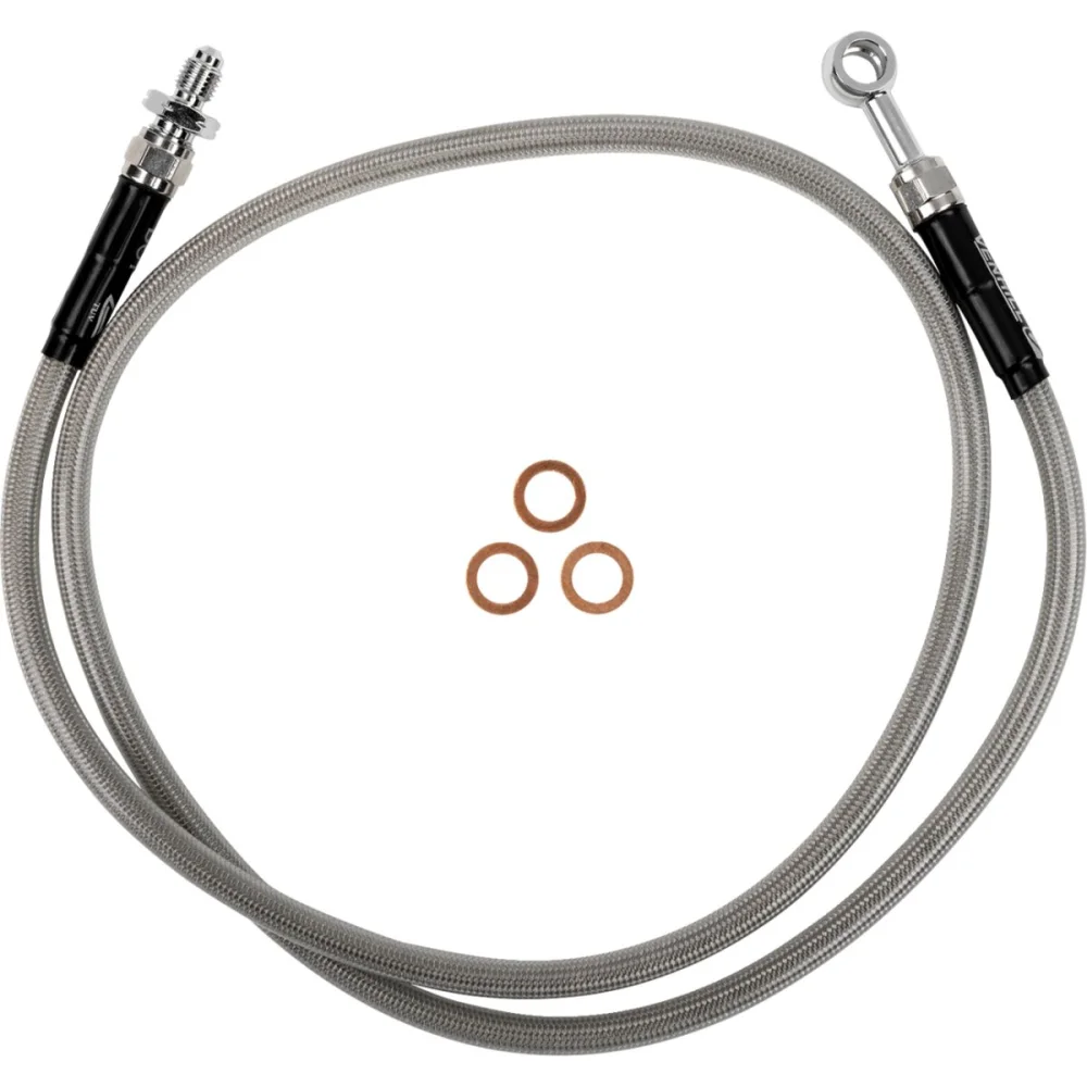 Tubo Frizione Intrecciato In Acciaio Inox Moose Offroad Hard Parts - 2