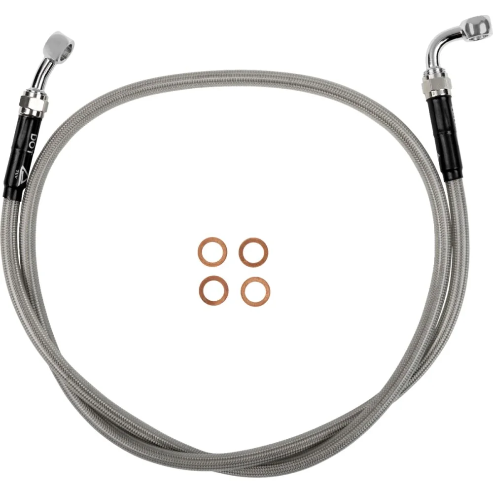 Tubo Frizione Intrecciato In Acciaio Inox Moose Offroad Hard Parts - 2
