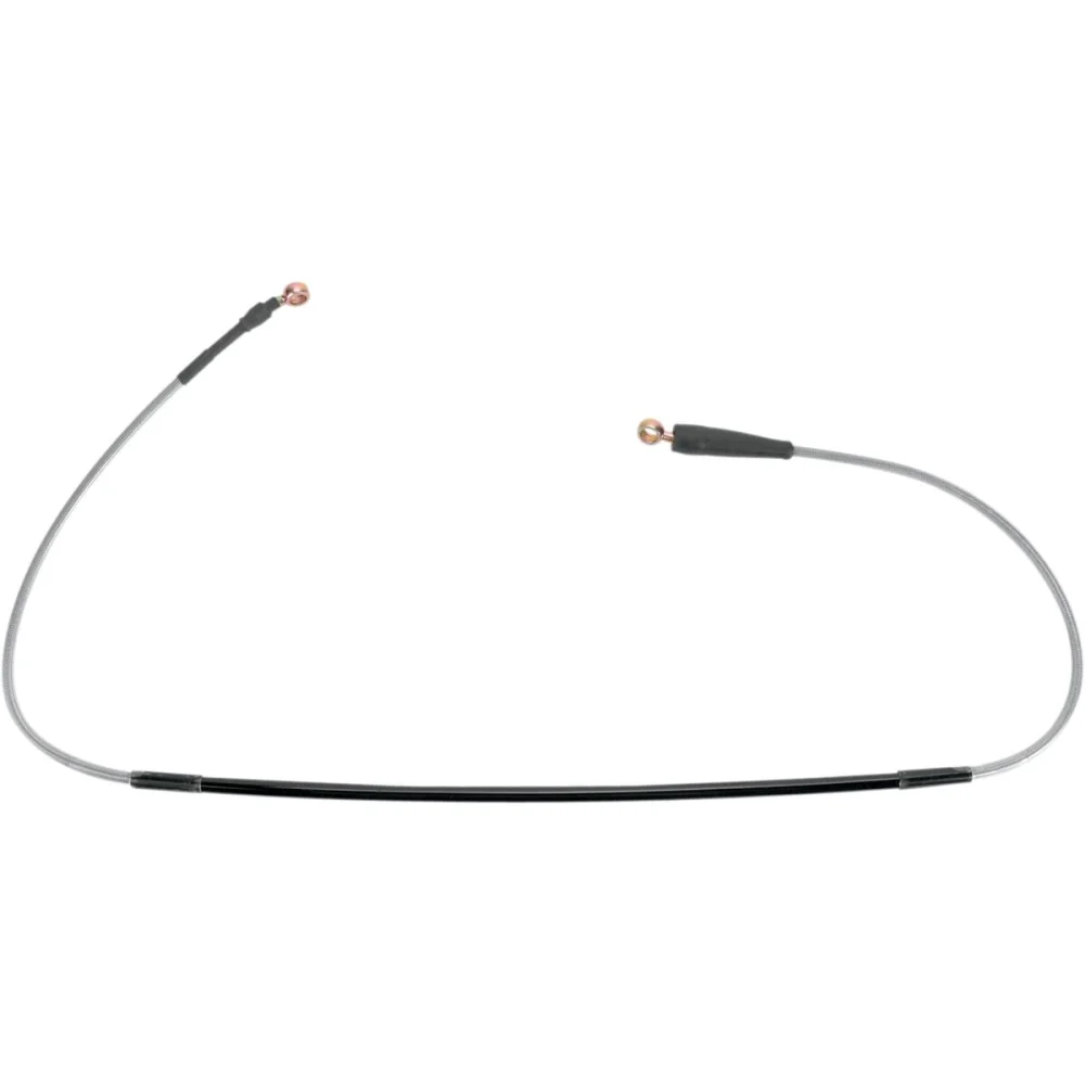 Tubo Freno Intrecciato In Acciaio Inox Anteriore Silver Moose Offroad Hard Parts - 1