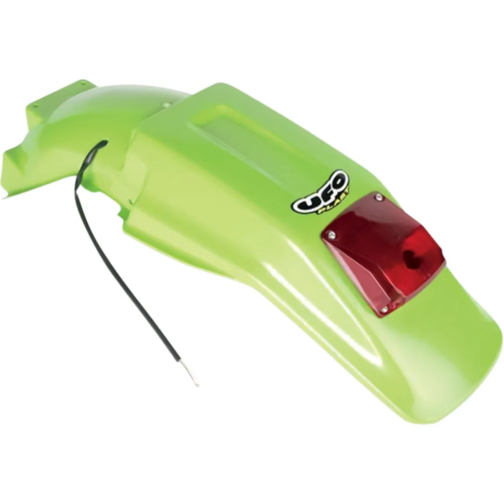 Parafango Posteriore Enduro Plastic Green Ufo