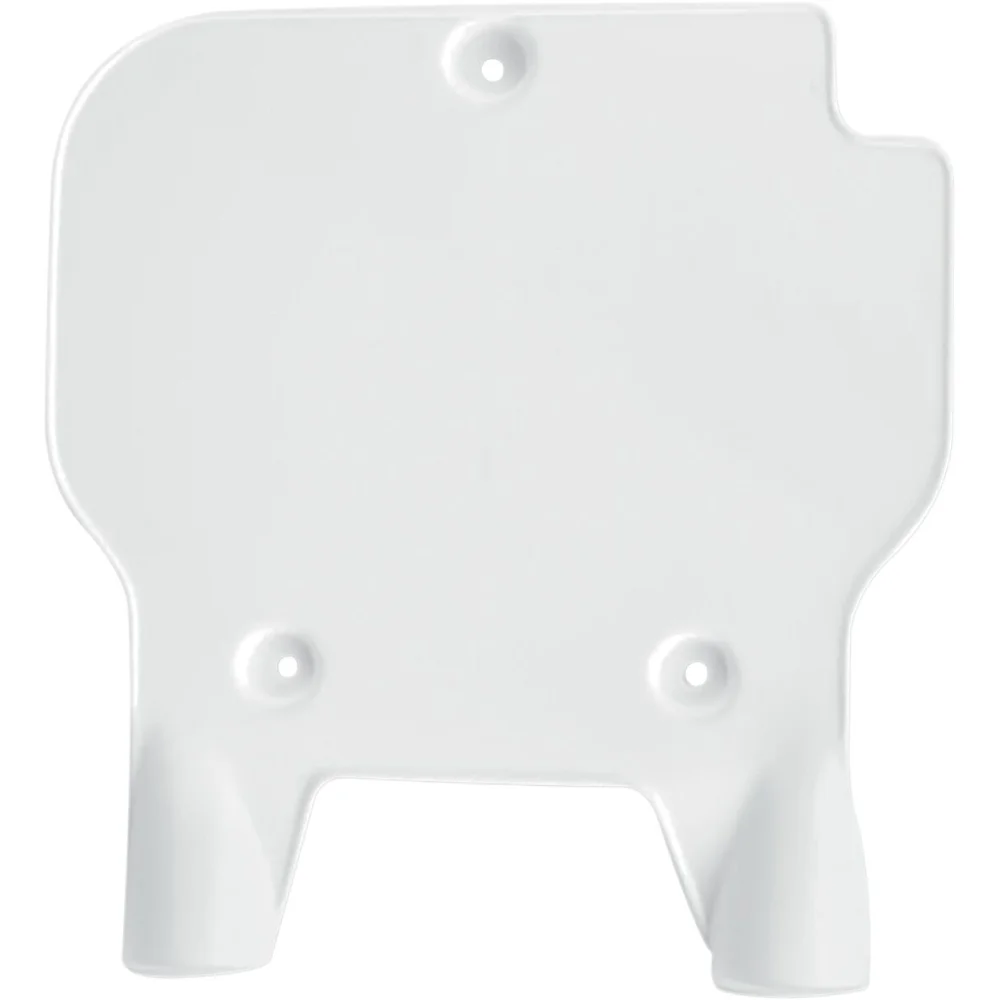 Tabella Portanumero Anteriore Di Ricambio Plastic White Ufo
