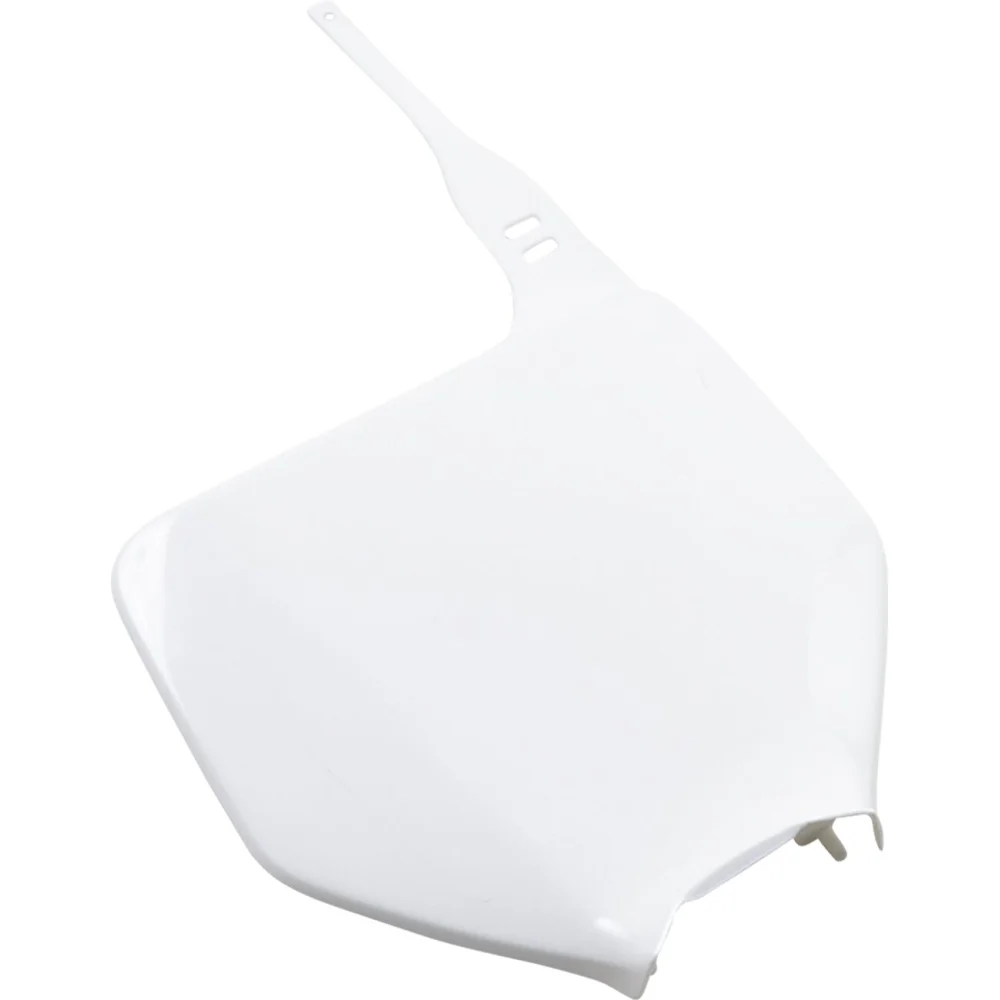 Tabella Portanumero Anteriore Di Ricambio Plastic White Ufo - 1