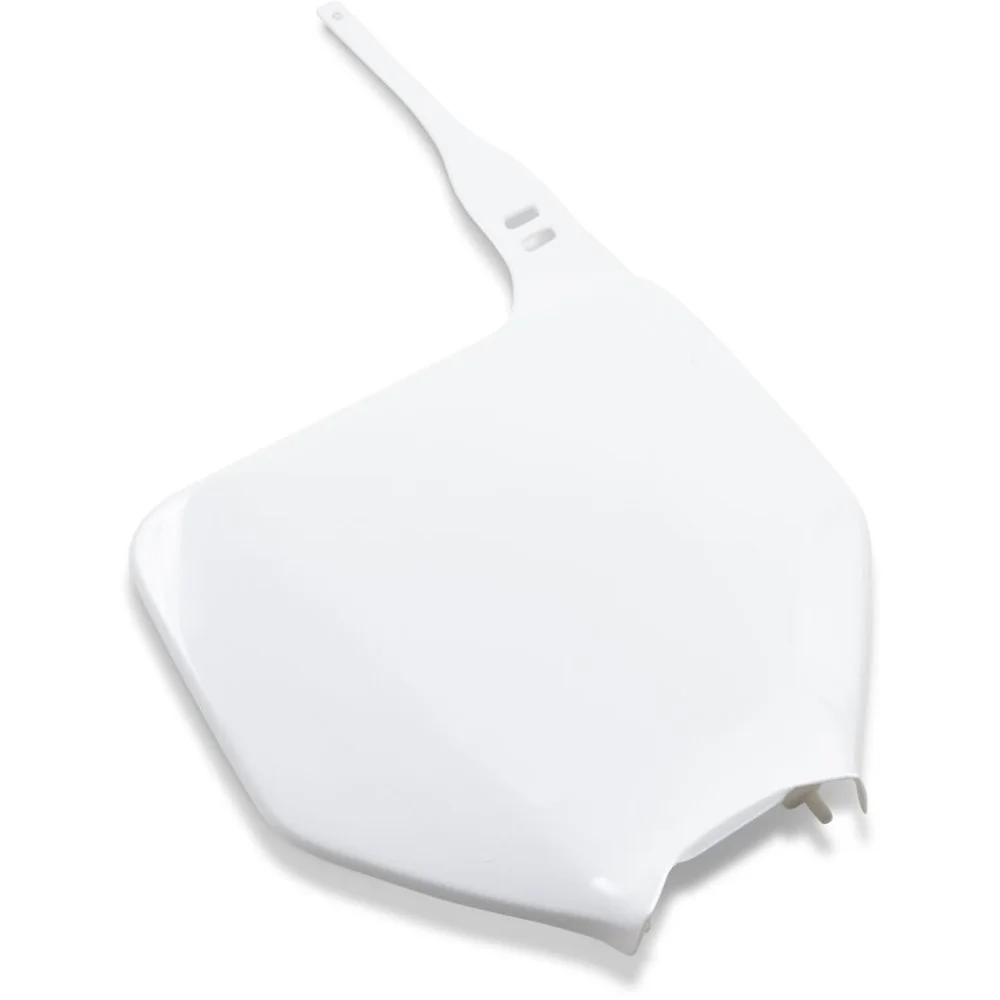 Tabella Portanumero Anteriore Di Ricambio Plastic White Ufo - 2