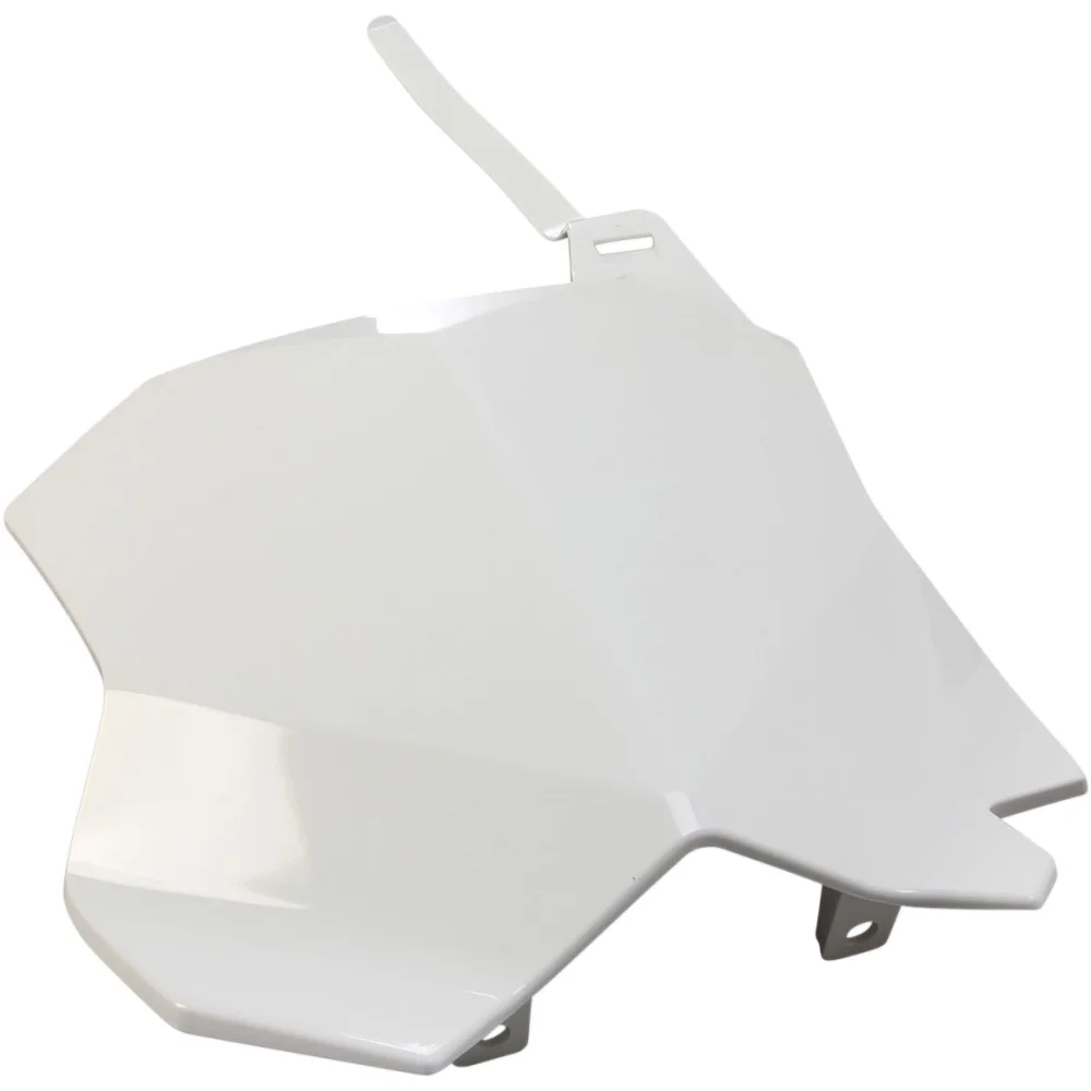 Tabella Portanumero Anteriore Di Ricambio Plastic White Ufo