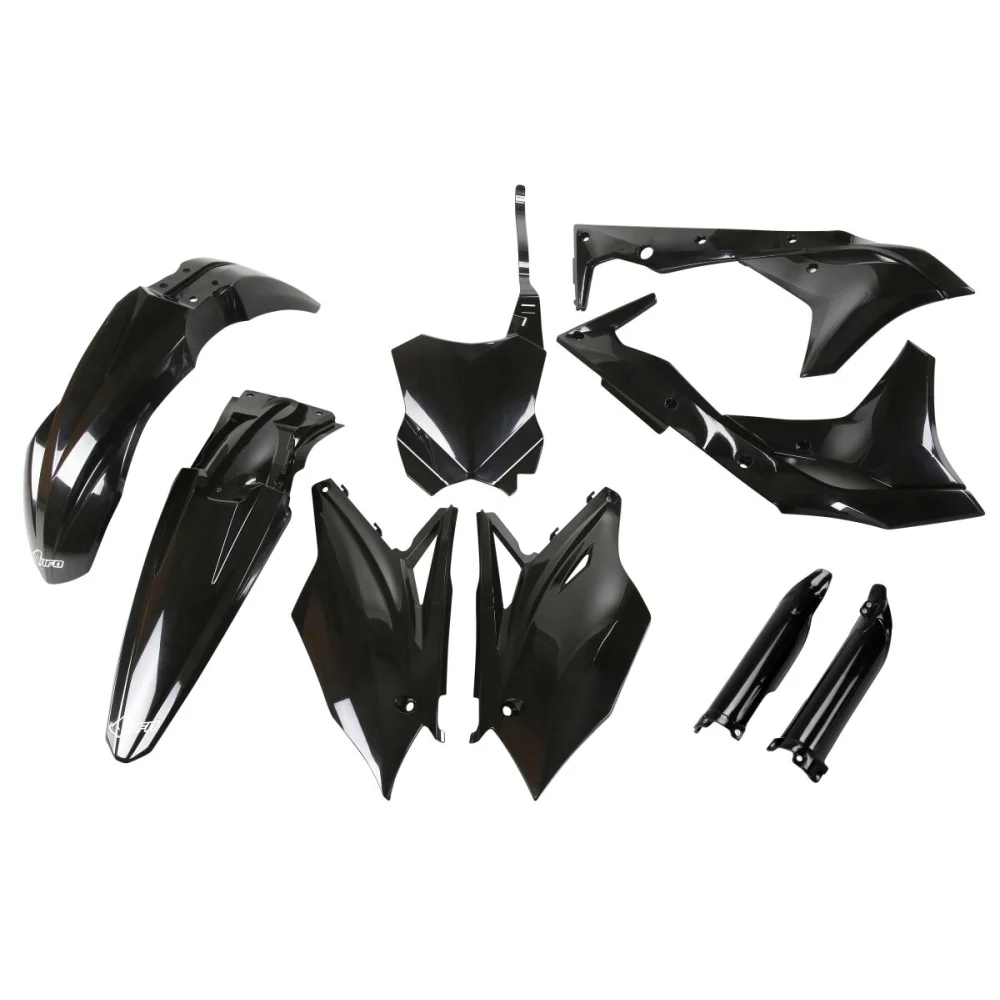 Kit Carrozzeria Completa Di Ricambio Abs Plastic Black Ufo