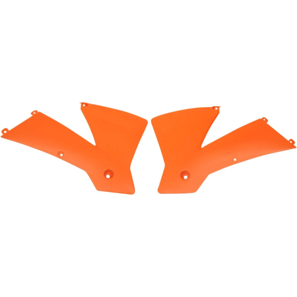 Coperture Radiatore Di Ricambio Plastic Ktm Orange Ufo
