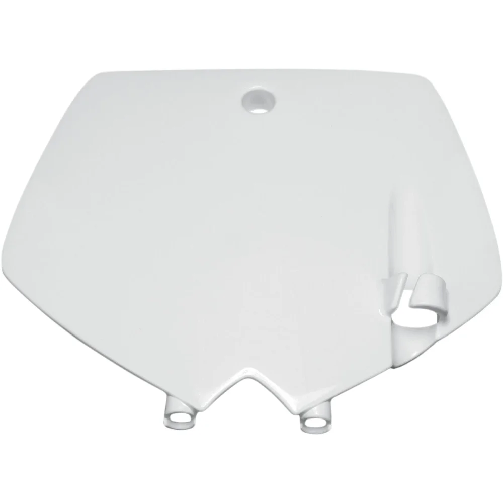 Tabella Portanumero Anteriore Di Ricambio Plastic White Ufo