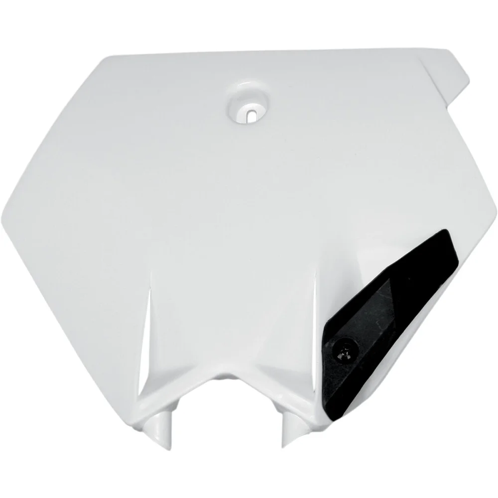 Tabella Portanumero Anteriore Di Ricambio Plastic White Ufo