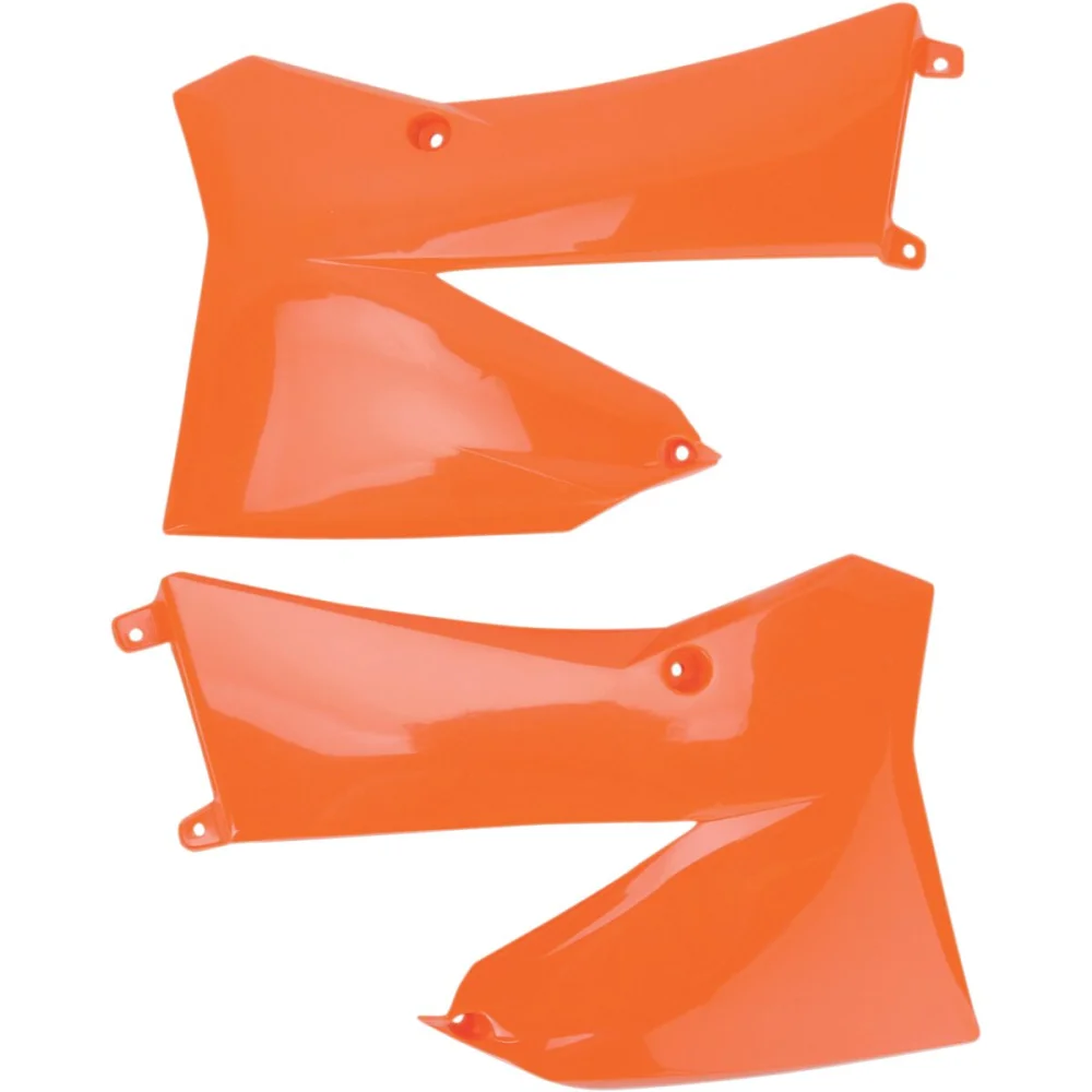 Coperture Radiatore Di Ricambio Plastic Ktm Orange Ufo