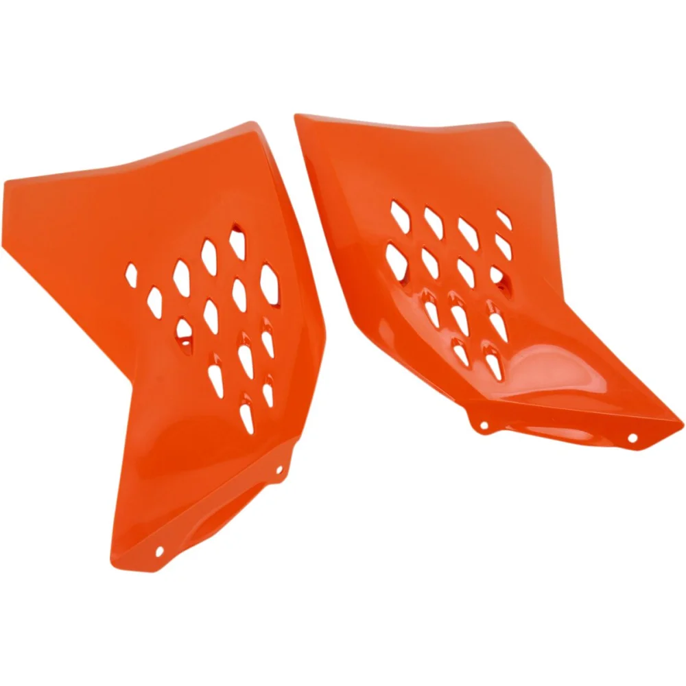 Coperture Radiatore Di Ricambio Plastic Ktm Orange Ufo